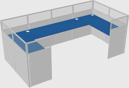 Cabine en u