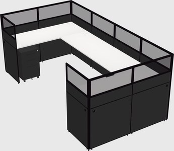 Cabine en u