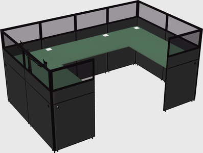 Cabine en u
