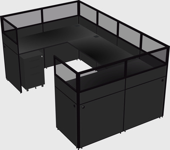 Cabine en u