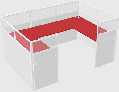 Cabine en u