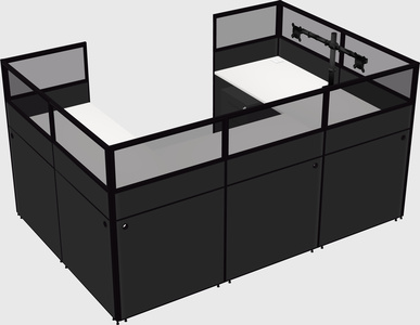 Cabine en u