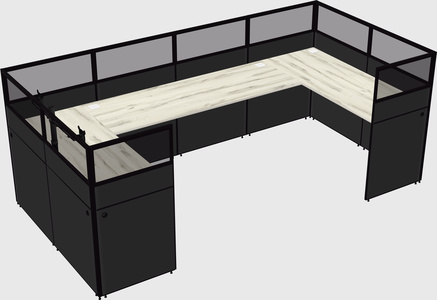 Cabine en u