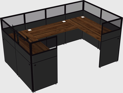 Cabine en u