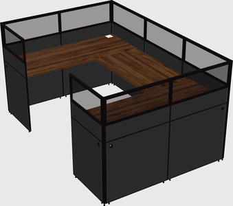 Cabine en u