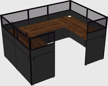 Cabine en u