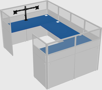 Cabine en u
