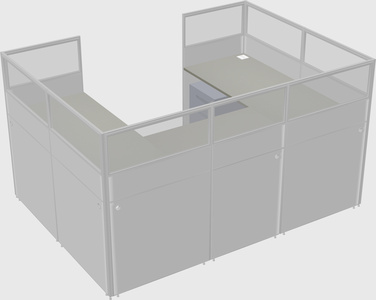Cabine en u
