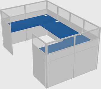Cabine en u