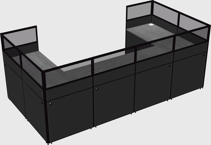 Cabine en u