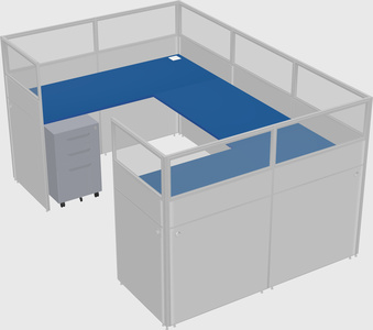 Cabine en u