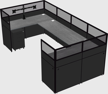 Cabine en u