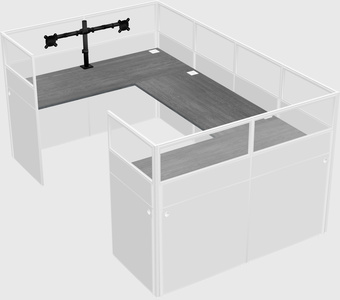 Cabine en u