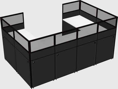 Cabine en u
