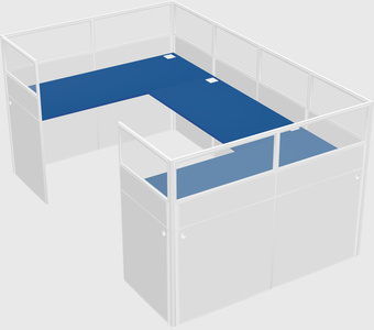 Cabine en u
