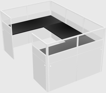 Cabine en u