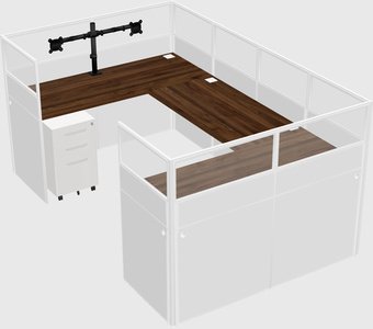 Cabine en u