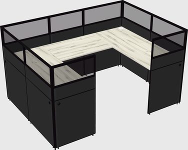 Cabine en u