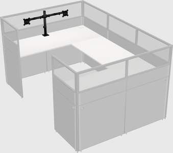 Cabine en u