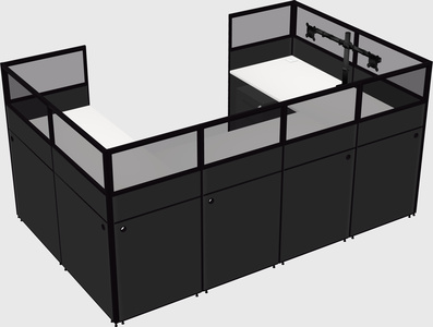 Cabine en u