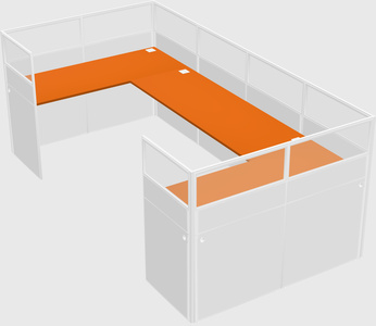 Cabine en u