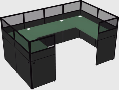 Cabine en u