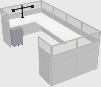 Cabine en u