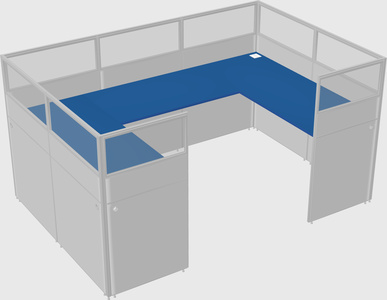Cabine en u