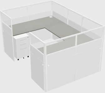Cabine en u