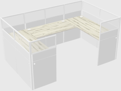 Cabine en u