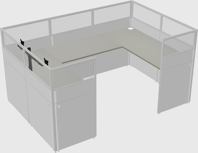 Cabine en u