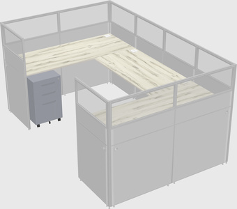 Cabine en u