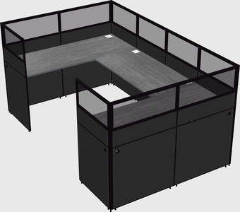 Cabine en u