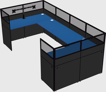 Cabine en u