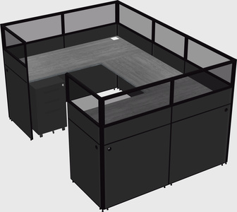 Cabine en u