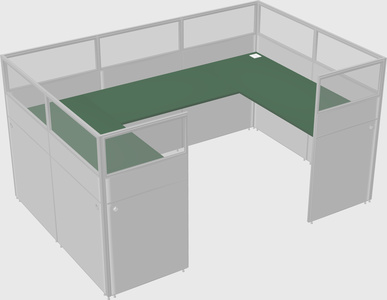 Cabine en u