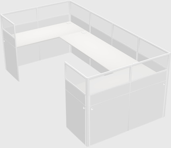 Cabine en u