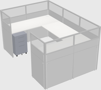 Cabine en u