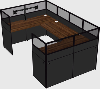 Cabine en u