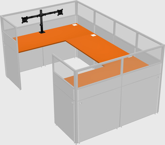 Cabine en u