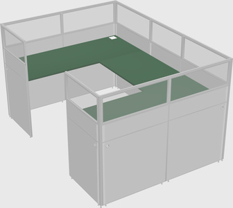 Cabine en u