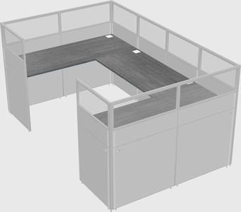 Cabine en u