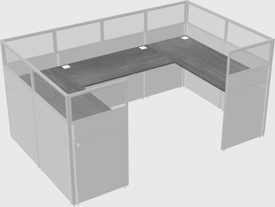 Cabine en u