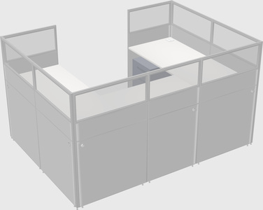 Cabine en u
