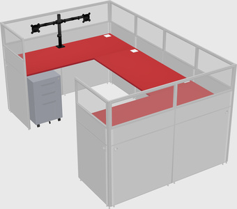 Cabine en u
