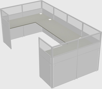 Cabine en u