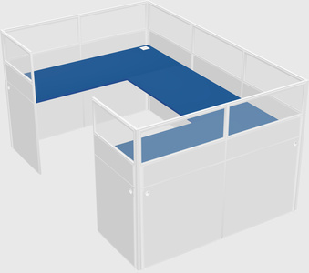 Cabine en u