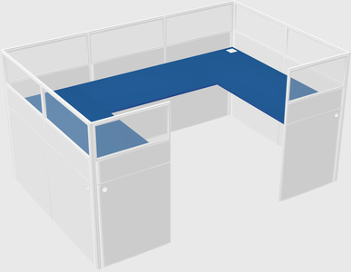Cabine en u