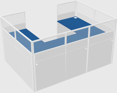 Cabine en u