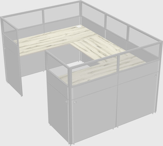 Cabine en u